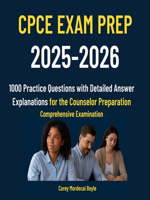 cover image of CPCE Exam Prep 2025-2026
